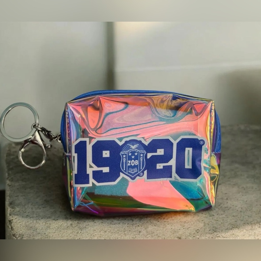 1920 Zeta Phi Beta Keychain Coin Pouch